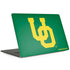 University of Oregon UO on Green MacBook Skins