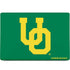 University of Oregon UO on Green MacBook Skins