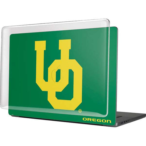 University of Oregon UO on Green MacBook Cases