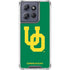University of Oregon UO on Green Moto G 5G (2025) Clear Case