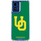 University of Oregon UO on Green Moto G 5G (2024) Clear Case