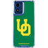 University of Oregon UO on Green Moto G 5G (2024) Clear Case