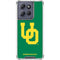 University of Oregon UO on Green Moto G Play 5G (2025) Clear Case