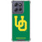 University of Oregon UO on Green Moto G Stylus 5G (2025) Clear Case