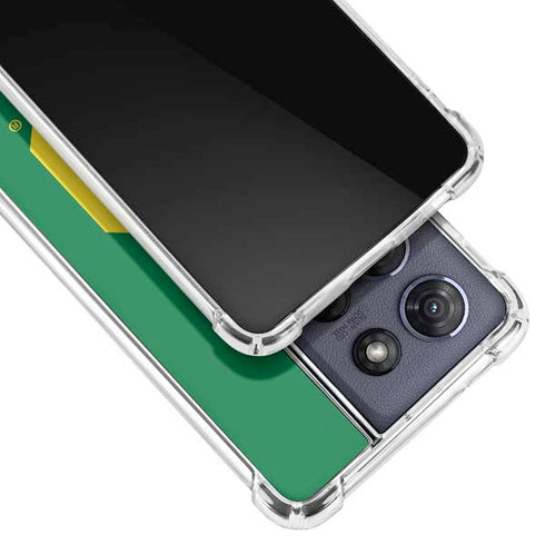 University of Oregon UO on Green Moto G Stylus 5G (2025) Clear Case