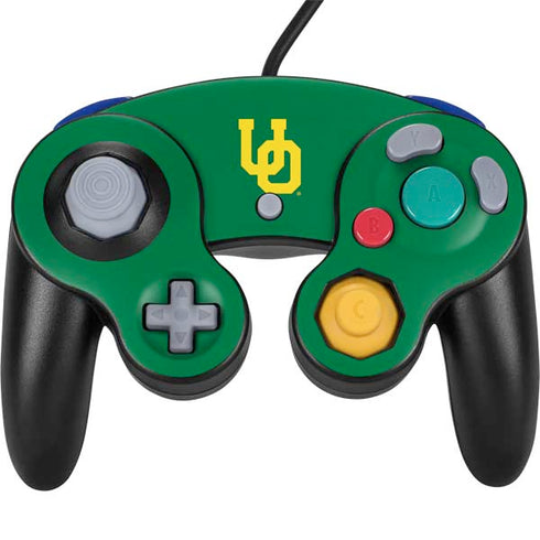 University of Oregon UO on Green Nintendo Skins