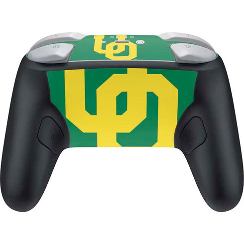 University of Oregon UO on Green Nintendo Switch 2 (2025) Pro Controller Skin