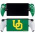 University of Oregon UO on Green PlayStation Portal Remote Player Skin