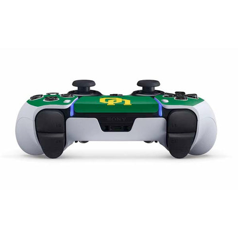 University of Oregon UO on Green PS5 DualSense Edge Pro Controller Skin