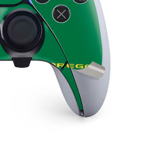 University of Oregon UO on Green PS5 DualSense Edge Pro Controller Skin