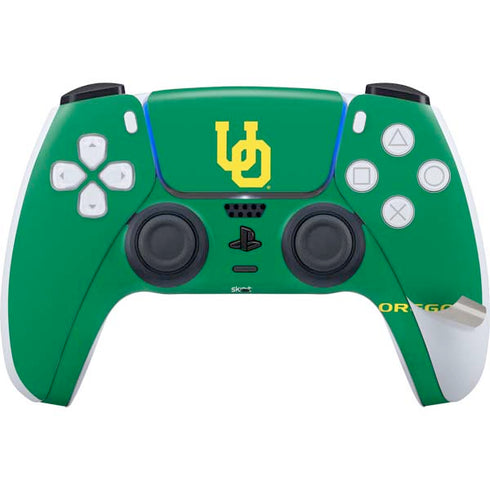 University of Oregon UO on Green PS5 Pro Bundle Skin
