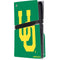 University of Oregon UO on Green PS5 Pro Disk Console Skin
