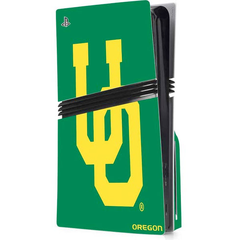 University of Oregon UO on Green PlayStation PS5 Skins