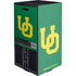 University of Oregon UO on Green XBox Series X Digital Edition Console Skin