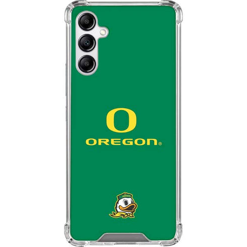 University of Oregon Yellow O with Text Gabb Phone 4 Clear Case