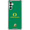 University of Oregon Yellow O with Text Galaxy A16 5G Clear Case