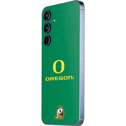 University of Oregon Yellow O with Text Galaxy A35 5G Skin