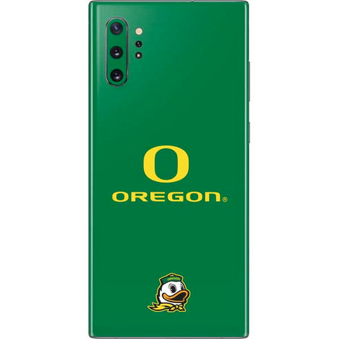 University of Oregon Yellow O with Text Galaxy Note 10 Plus Skin