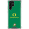 University of Oregon Yellow O with Text Galaxy S23 Ultra Clear Case
