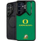 University of Oregon Yellow O with Text Galaxy S24 FE Kickstand Case
