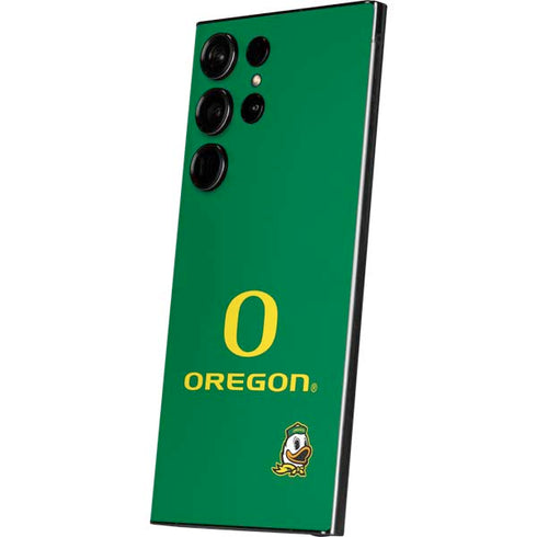 University of Oregon Yellow O with Text Galaxy S24 Ultra Skin