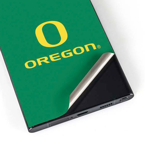 University of Oregon Yellow O with Text Galaxy S24 Ultra Skin
