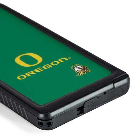 University of Oregon Yellow O with Text Galaxy S24 Ultra Waterproof Case