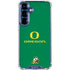 University of Oregon Yellow O with Text Galaxy S25 Clear Case