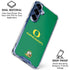 University of Oregon Yellow O with Text Galaxy S25 Clear Case