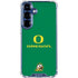 University of Oregon Yellow O with Text Galaxy S25 Plus Clear Case