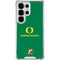 University of Oregon Yellow O with Text Galaxy S25 Ultra Clear Case