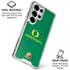 University of Oregon Yellow O with Text Galaxy S25 Ultra Clear Case