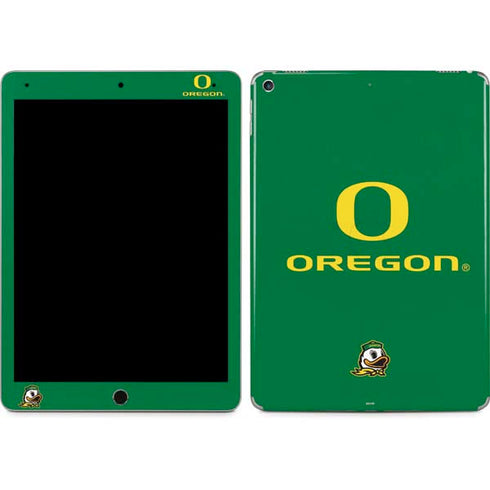 University of Oregon Yellow O with Text iPad Skins