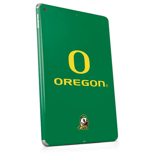 University of Oregon Yellow O with Text Apple iPad Skin
