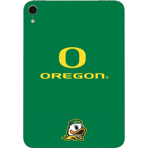 University of Oregon Yellow O with Text Apple iPad Mini Skin