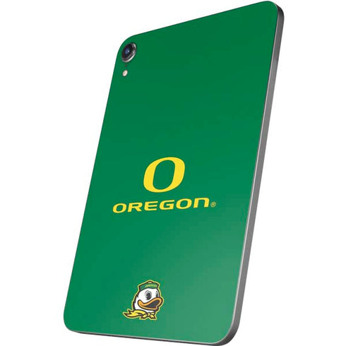 University of Oregon Yellow O with Text Apple iPad Mini Skin