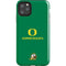 University of Oregon Yellow O with Text iPhone Cases