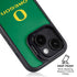 University of Oregon Yellow O with Text iPhone 13 Kickstand Case