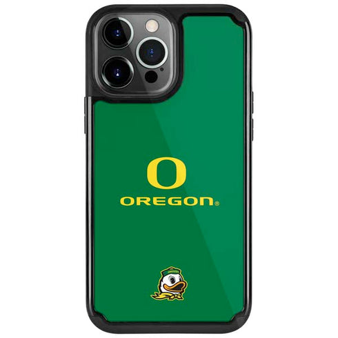 University of Oregon Yellow O with Text iPhone Cases