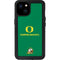 University of Oregon Yellow O with Text iPhone 15 Plus Waterproof Case