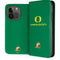 University of Oregon Yellow O with Text iPhone 15 Pro Folio Case