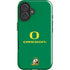 University of Oregon Yellow O with Text iPhone 16 Impact Case