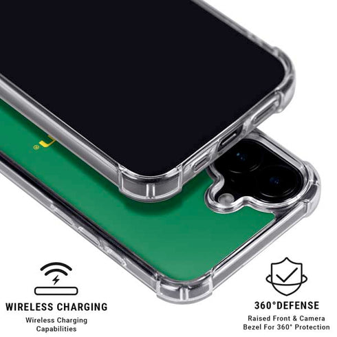 University of Oregon Yellow O with Text iPhone 16 Plus MagSafe Case