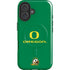 University of Oregon Yellow O with Text iPhone 16 Plus Magsafe Impact Case
