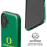 University of Oregon Yellow O with Text iPhone 16 Plus Magsafe Impact Case