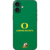 University of Oregon Yellow O with Text iPhone 16 Plus Skin