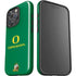 University of Oregon Yellow O with Text iPhone 16 Pro Impact Case