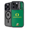 University of Oregon Yellow O with Text iPhone 16 Pro Max Kickstand Case