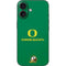 University of Oregon Yellow O with Text iPhone 16 Skin