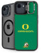 University of Oregon Yellow O with Text iPhone 16e Kickstand Case